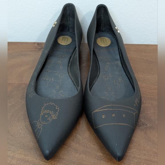 Melissa Whimsigoth Dark Academia Witchy Feminine Playful Elegant Preppy Flats 7 - Picture 3 of 9
